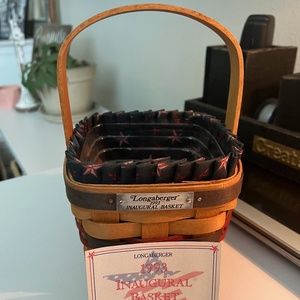 1993 Vintage Longaberger Inaugural Basket